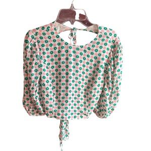 Glamorous Collection open back blouse Sz 6